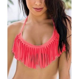 Xhilaration Fringe Bikini Top
